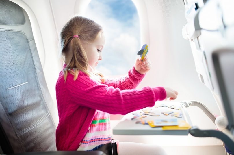Ocioneo consejos viajar avión niños