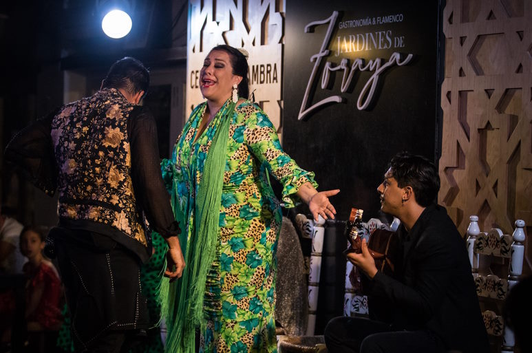 Tablao Flamenco Jardines de Zoraya y su flamenco show en Granada